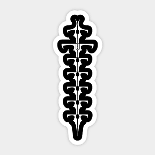 spine design Sticker